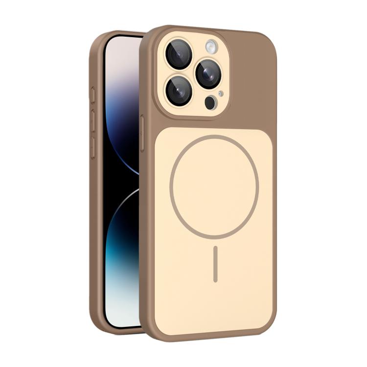 For iPhone 14 Pro Shield Contrast Color Magnetic Phone Case with Lens Protector(Gold)
For iPhone 14 Pro Shield Contrast Color Magnetic Phone Case with Lens Protector(Gold)