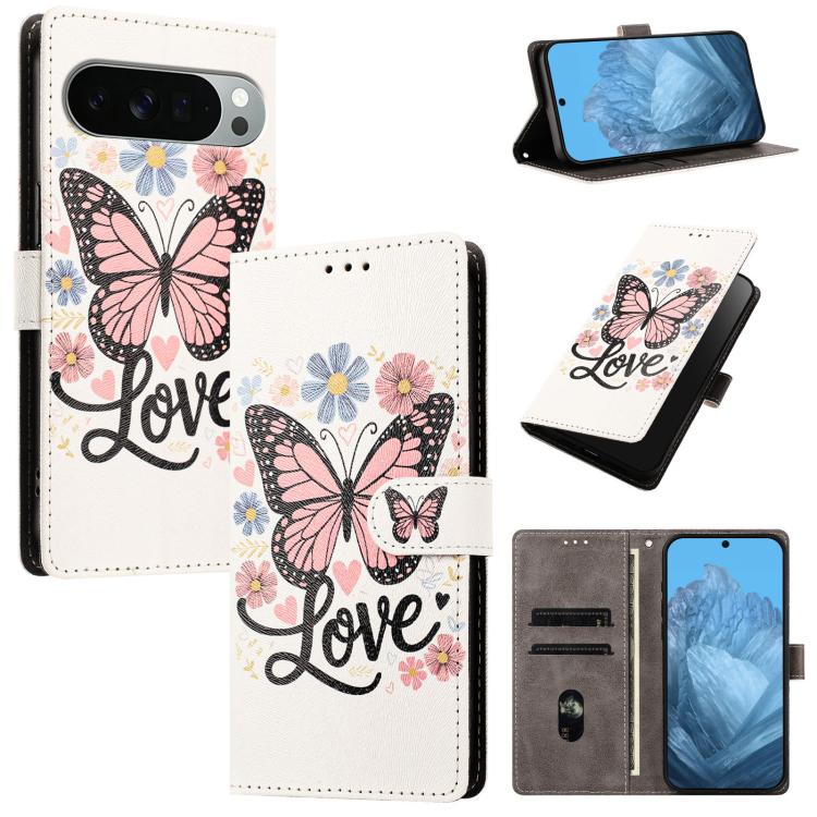 For Google Pixel 11 Pro XL CH002 Colored Drawing Buckle Clasp Vegan Leather Phone Case(Pink Butterflies)
For Google Pixel 11 Pro XL CH002 Colored Drawing Buckle Clasp Vegan Leather Phone Case(Pink Butterflies)