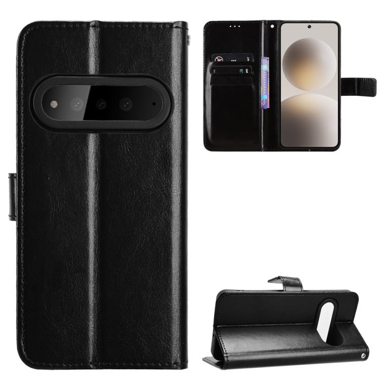 For Natural AI Phone 5G Retro Crazy Horse Texture Vegan Leather Phone Case(Black)
For Natural AI Phone 5G Retro Crazy Horse Texture Vegan Leather Phone Case(Black)