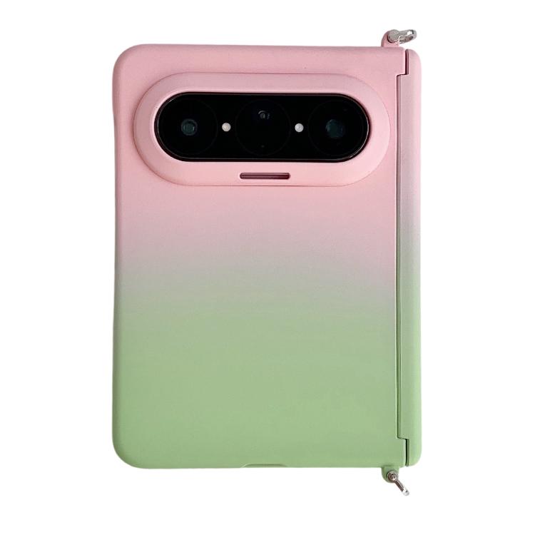 For Huawei Pura X Max Side Clip Mirror Shield Skin Feel Gradient Magnetic Phone Case(Pink Green)
For Huawei Pura X Max Side Clip Mirror Shield Skin Feel Gradient Magnetic Phone Case(Pink Green)