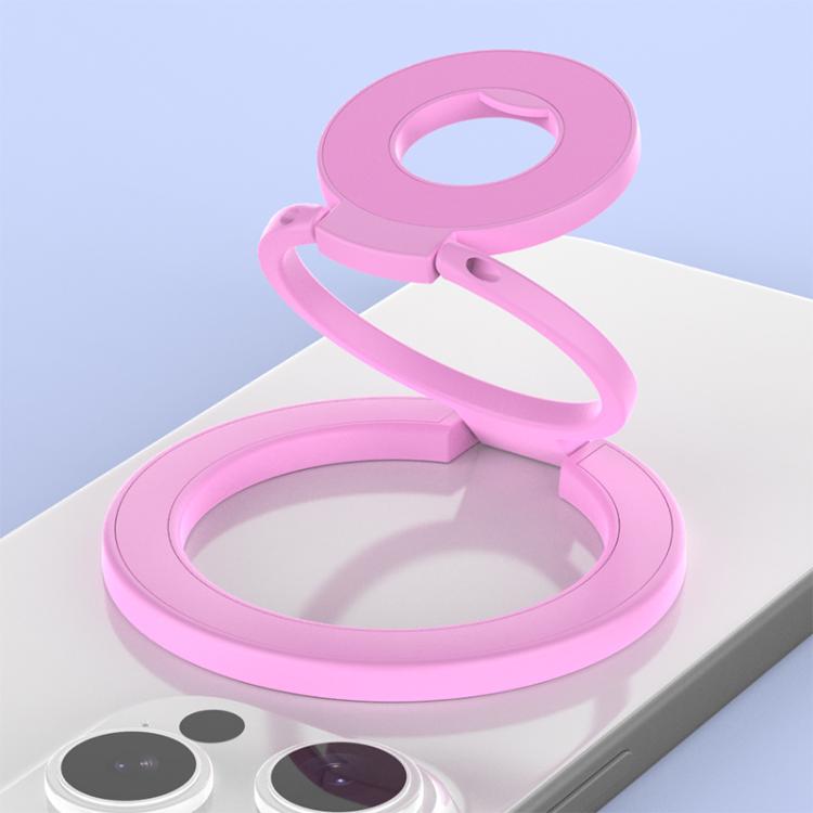 Colorful Design Multi-Functional 360 Degree Rotation Ring Buckle Magnetic Phone Holder(Pink)
Colorful Design Multi-Functional 360 Degree Rotation Ring Buckle Magnetic Phone Holder(Pink)