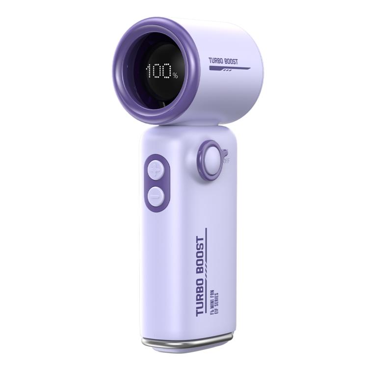 F6 Portable High-Speed Handheld Fan with Waist Clip(Purple)
F6 Portable High-Speed Handheld Fan with Waist Clip(Purple)