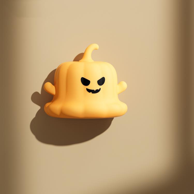 ZHL002 Pumpkin Ghost Silicone Night Light(Yellow)
ZHL002 Pumpkin Ghost Silicone Night Light(Yellow)