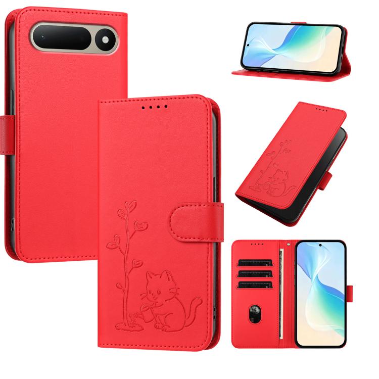 For Tecno Spark 50 5G YX0014 Cat Watering Tree Buckle Vegan Leather Phone Case with Lanyard(Red)
For Tecno Spark 50 5G YX0014 Cat Watering Tree Buckle Vegan Leather Phone Case with Lanyard(Red)