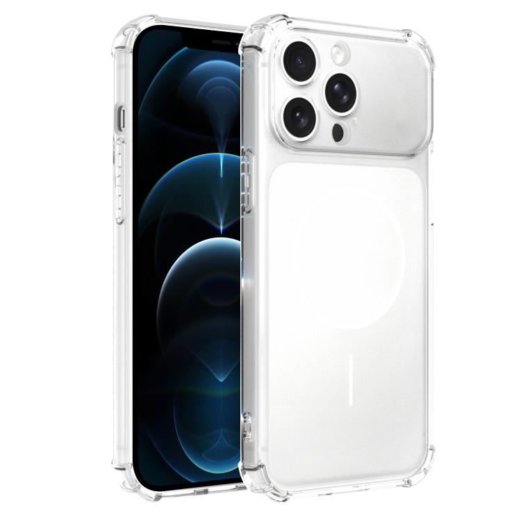 For iPhone 12 Pro Max Transforms Into 17 Large Window Frosted Airbag Shockproof TPU Phone Case(White)
For iPhone 12 Pro Max Transforms Into 17 Large Window Frosted Airbag Shockproof TPU Phone Case(White)