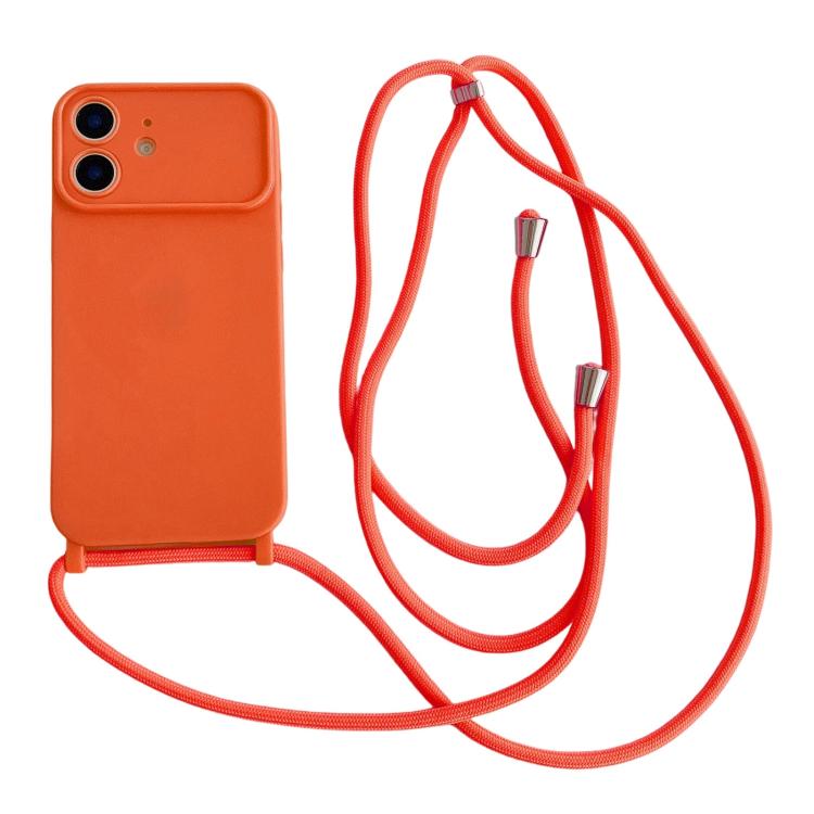 For iPhone 11 Large Camera Window Integrated Lanyard Holes Phone Case with Crossbody Thin Strap(Orange)
For iPhone 11 Large Camera Window Integrated Lanyard Holes Phone Case with Crossbody Thin Strap(Orange)