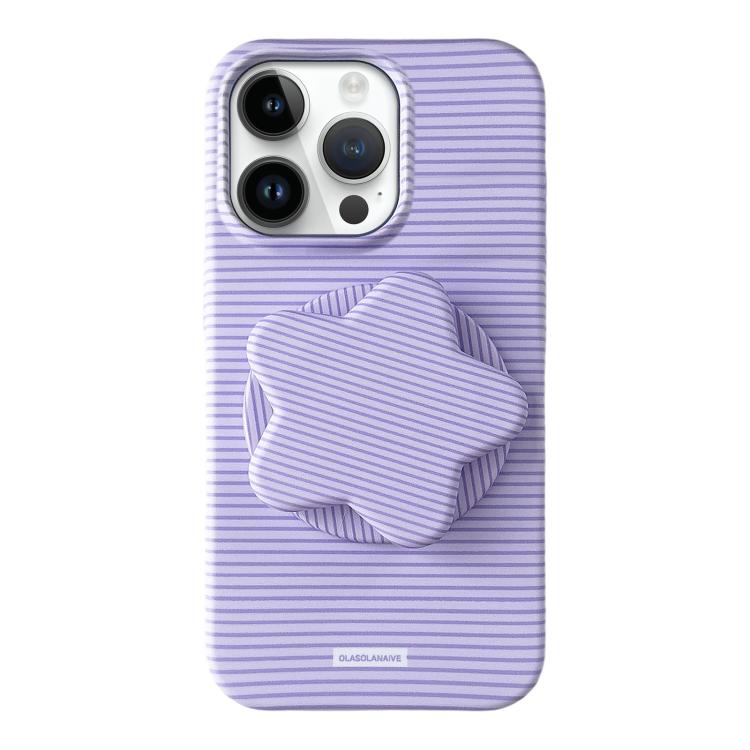 For iPhone 12 Pro Max Macaron Striped Full Coverage PC Phone Case with Star Holder(Purple)
For iPhone 12 Pro Max Macaron Striped Full Coverage PC Phone Case with Star Holder(Purple)