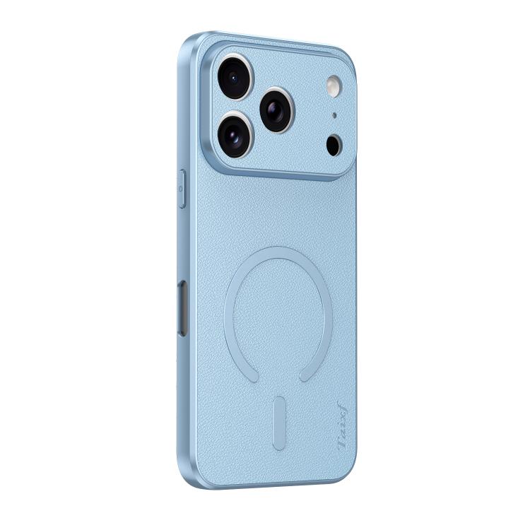 For iPhone 17 Pro Max Sheepskin Vegan Leather Magnetic Phone Case(Blue)
For iPhone 17 Pro Max Sheepskin Vegan Leather Magnetic Phone Case(Blue)