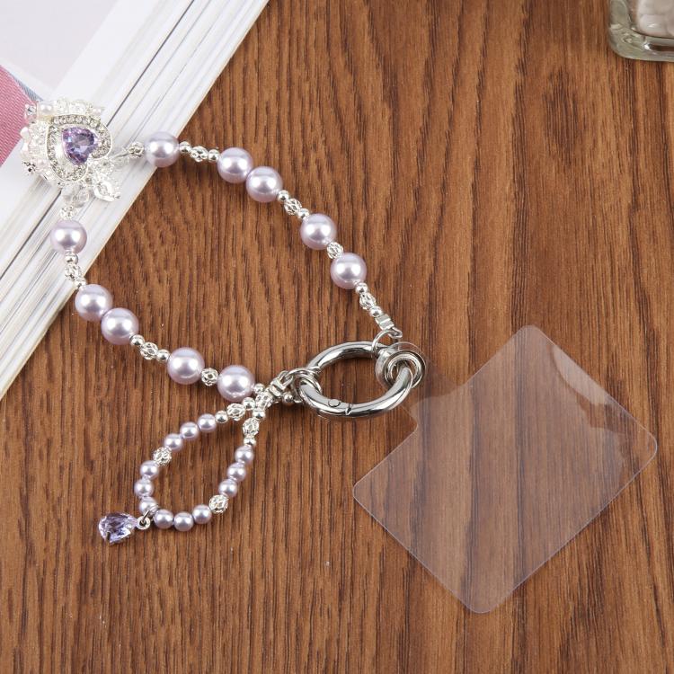 Crown And Beads Mobile Phone Chain(Purple)
Crown And Beads Mobile Phone Chain(Purple)