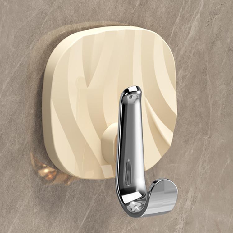 No Drill Light Luxury Plastic Adhesive Hooks Traceless Heavy-Duty Clothes Hook, Style:Silver Hook(Creamy White)
No Drill Light Luxury Plastic Adhesive Hooks Traceless Heavy-Duty Clothes Hook, Style:Silver Hook(Creamy White)
