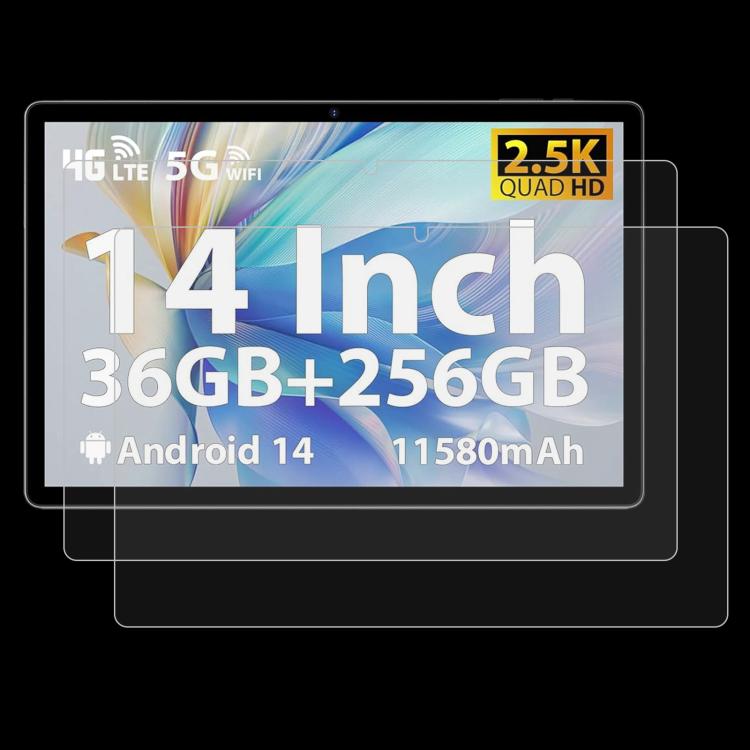 For MAXLEGEN M14 14 inch 2pcs 9H 0.3mm Explosion-proof Tempered Glass Film
For MAXLEGEN M14 14 inch 2pcs 9H 0.3mm Explosion-proof Tempered Glass Film