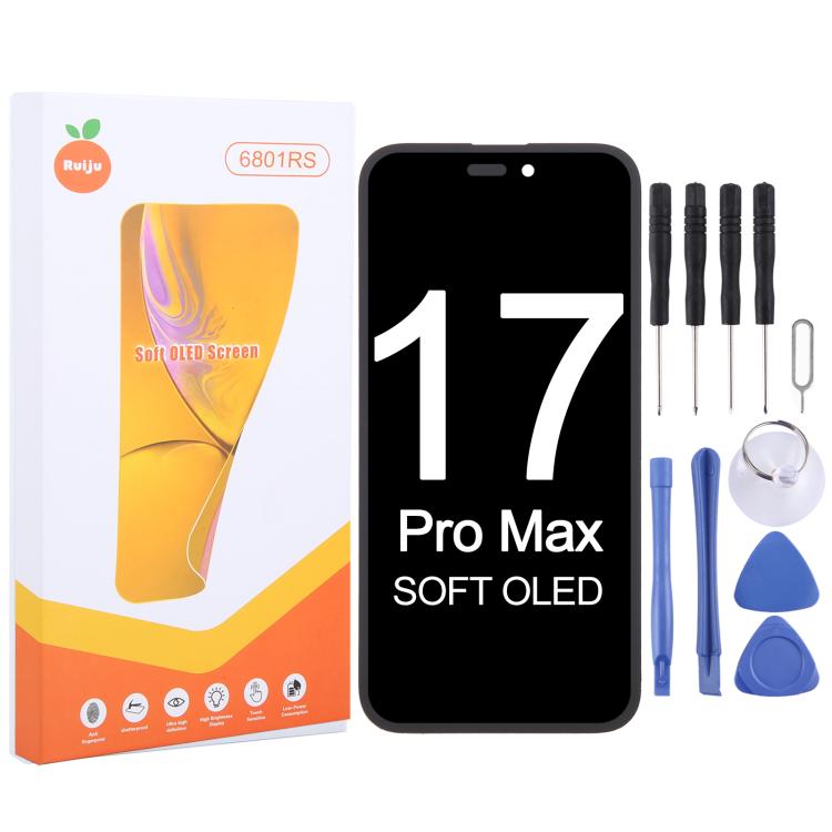 RJ Soft OLED Screen For iPhone 17 Pro Max
RJ Soft OLED Screen For iPhone 17 Pro Max