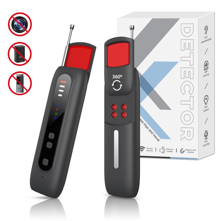 T07 Multifunctional Detector IR Scanner GPS WiFi Signal Anti-Spy Bug Finder for Hotel Travel(Black)
T07 Multifunctional Detector IR Scanner GPS WiFi Signal Anti-Spy Bug Finder for Hotel Travel(Black)