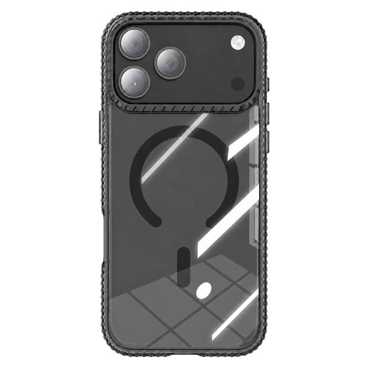 For iPhone 17 Pro Max Kylin Pattern Transparent Magnetic Phone Case(Transparent Black)
For iPhone 17 Pro Max Kylin Pattern Transparent Magnetic Phone Case(Transparent Black)