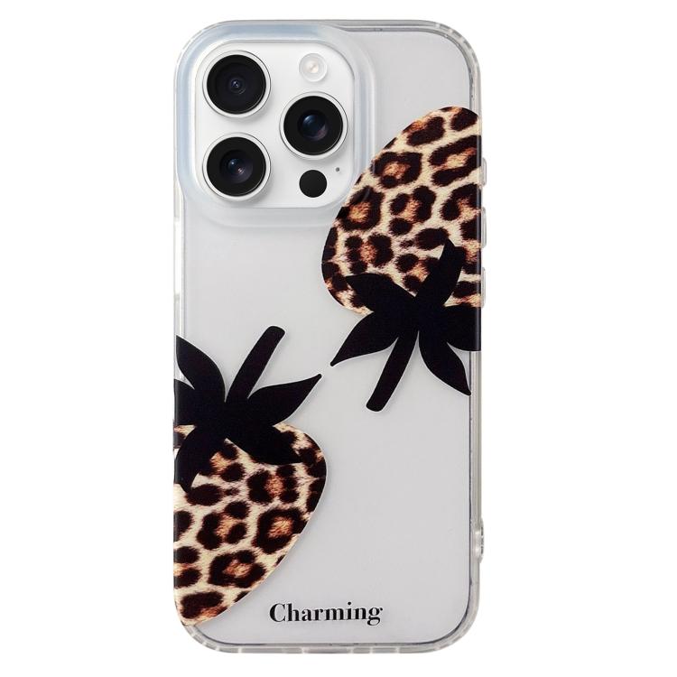 For iPhone 16 Pro Double Layer Frosted Pattern TPU Phone Case(Leopard Print Strawberry)
For iPhone 16 Pro Double Layer Frosted Pattern TPU Phone Case(Leopard Print Strawberry)