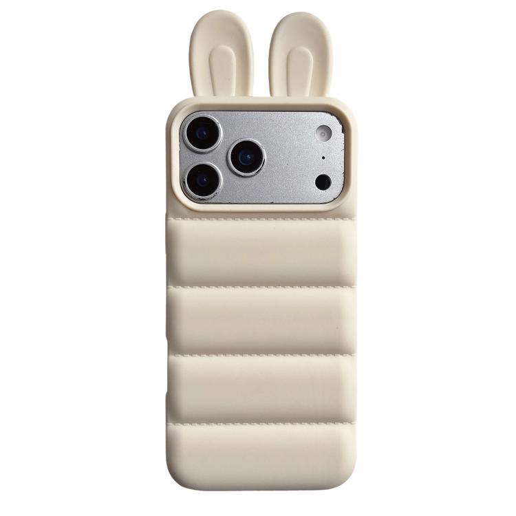 For iPhone 17 Pro Bunny Ears Puffer TPU Phone Case(White)
For iPhone 17 Pro Bunny Ears Puffer TPU Phone Case(White)