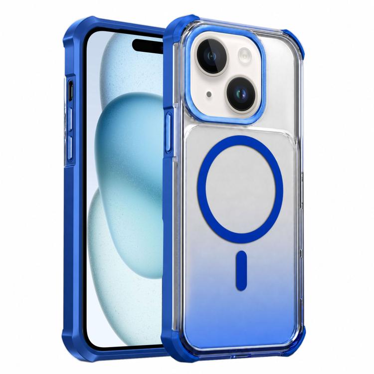 For iPhone 15 Plus Transparent Gradient Magnetic Phone Case(Blue)
For iPhone 15 Plus Transparent Gradient Magnetic Phone Case(Blue)