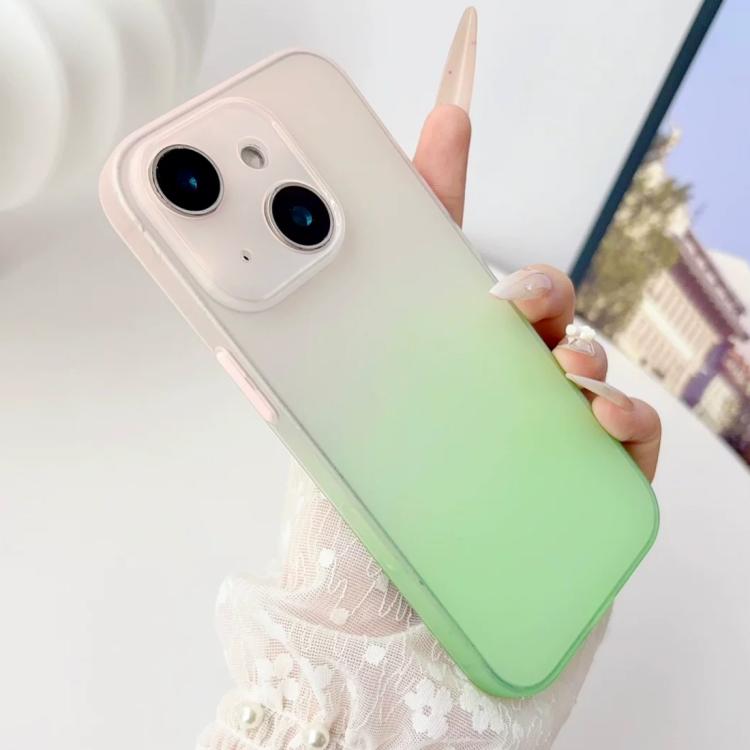 For iPhone 13 Gradient Frosted TPU Full Coverage Phone Case(Pink Green)
For iPhone 13 Gradient Frosted TPU Full Coverage Phone Case(Pink Green)