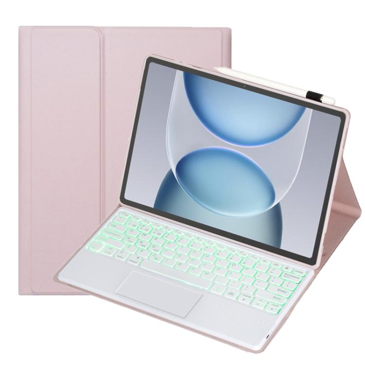 For Honor MagicPad4 / 3 Pro 12.3 AH35-AS TPU Ultra-thin Detachable Backlight Bluetooth Keyboard Tablet Leather Case with Touchpad(Pink)
For Honor MagicPad4 / 3 Pro 12.3 AH35-AS TPU Ultra-thin Detachable Backlight Bluetooth Keyboard Tablet Leather Case with Touchpad(Pink)