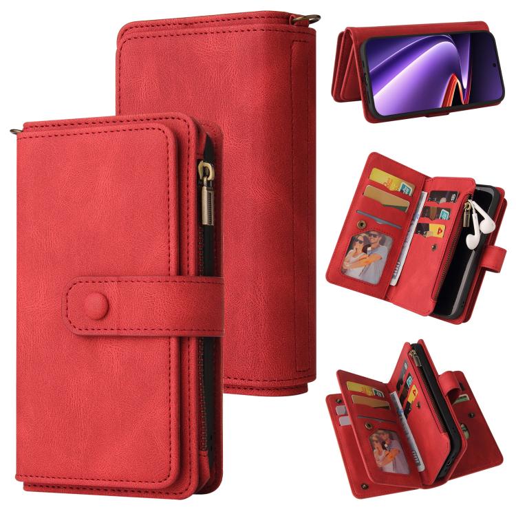 For OnePlus Ace 6 Ultra Skin Feel Multi Card Slots Zipper Wallet Leather Phone Case(Red)
For OnePlus Ace 6 Ultra Skin Feel Multi Card Slots Zipper Wallet Leather Phone Case(Red)