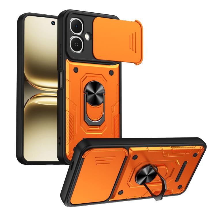 For Infinix Smart 20 4G Nanshan Armor Sliding Camshield Ring Holder Phone Case(Orange)
For Infinix Smart 20 4G Nanshan Armor Sliding Camshield Ring Holder Phone Case(Orange)
