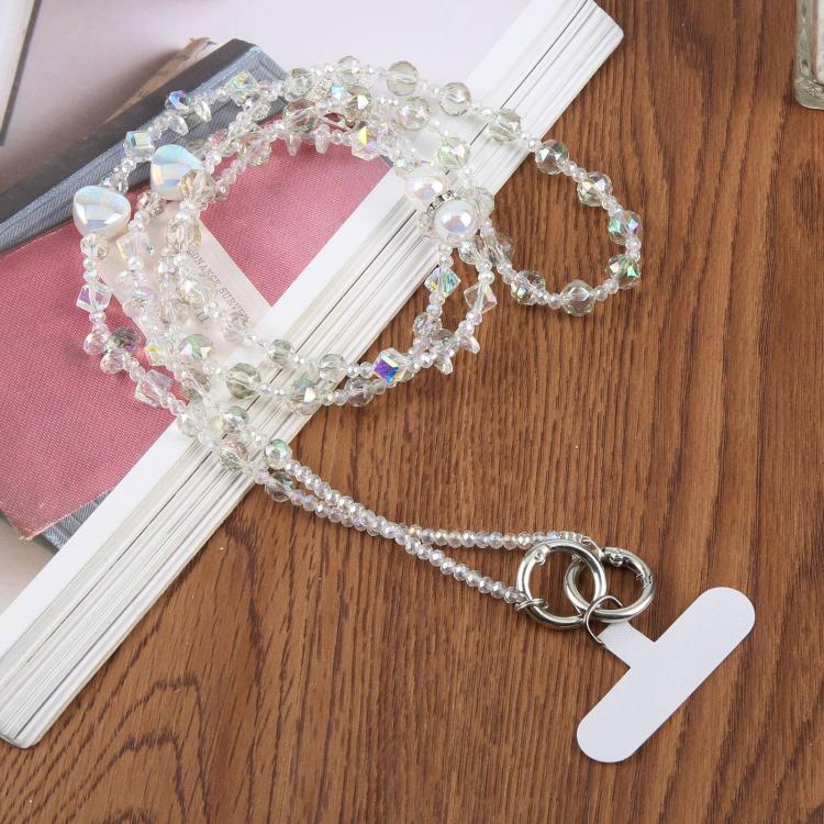 Perfume Bottle Heart Beaded Phone Charm Crossbody Phone Lanyard with Tether Pad(Green White)
Perfume Bottle Heart Beaded Phone Charm Crossbody Phone Lanyard with Tether Pad(Green White)