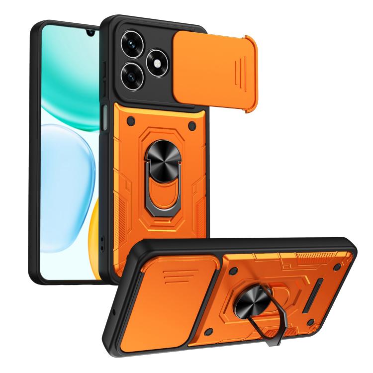 For Honor 600 Lite Global Nanshan Armor Sliding Camshield Ring Holder Phone Case(Orange)
For Honor 600 Lite Global Nanshan Armor Sliding Camshield Ring Holder Phone Case(Orange)