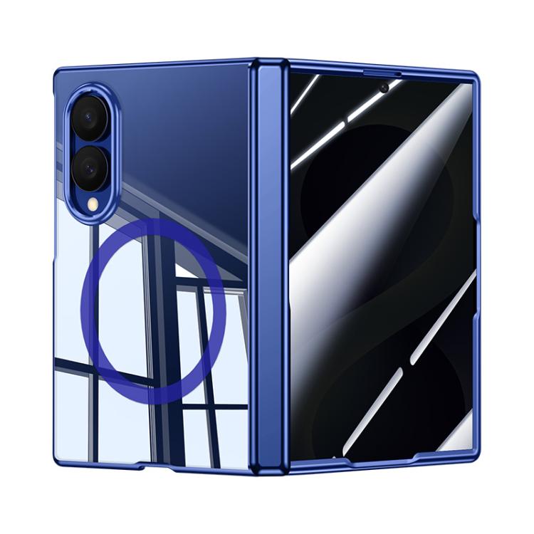 For Galaxy Z Fold8 5G Electroplating Transparent Shockproof Magnetic Phone Case(Privacy Blue)
For Galaxy Z Fold8 5G Electroplating Transparent Shockproof Magnetic Phone Case(Privacy Blue)