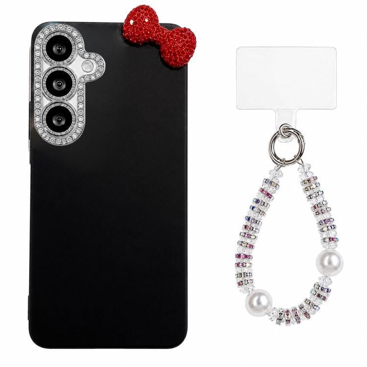 For Galaxy S26 FE 5G Cute Bowknot Dopamine Color Skin-Friendly IMD Phone Case with Beaded Wrist Strap(Black)
For Galaxy S26 FE 5G Cute Bowknot Dopamine Color Skin-Friendly IMD Phone Case with Beaded Wrist Strap(Black)
