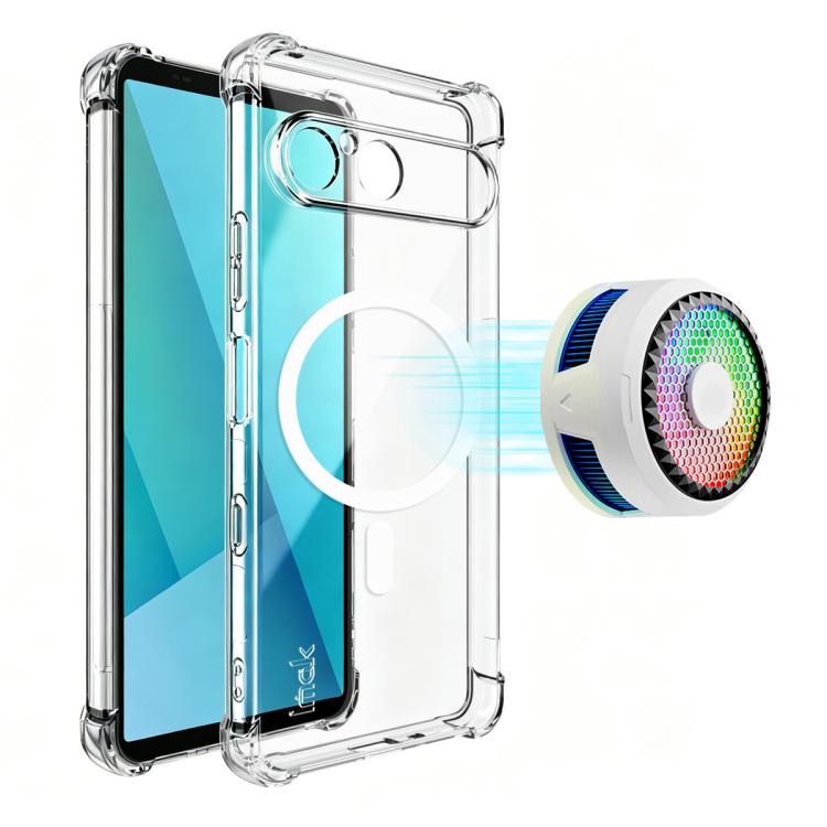 For Sony Xperia 10 VII imak Magnetic Shockproof Airbag TPU Phone Case(Transparent)
For Sony Xperia 10 VII imak Magnetic Shockproof Airbag TPU Phone Case(Transparent)