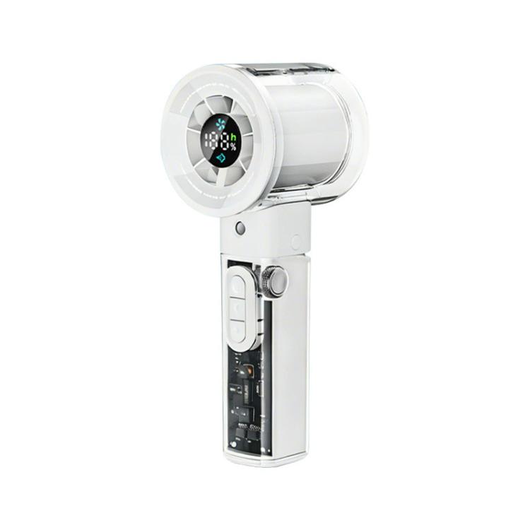 F3 High-speed Handheld Cooling Mini Fan with Stepless Speed Control(White)
F3 High-speed Handheld Cooling Mini Fan with Stepless Speed Control(White)