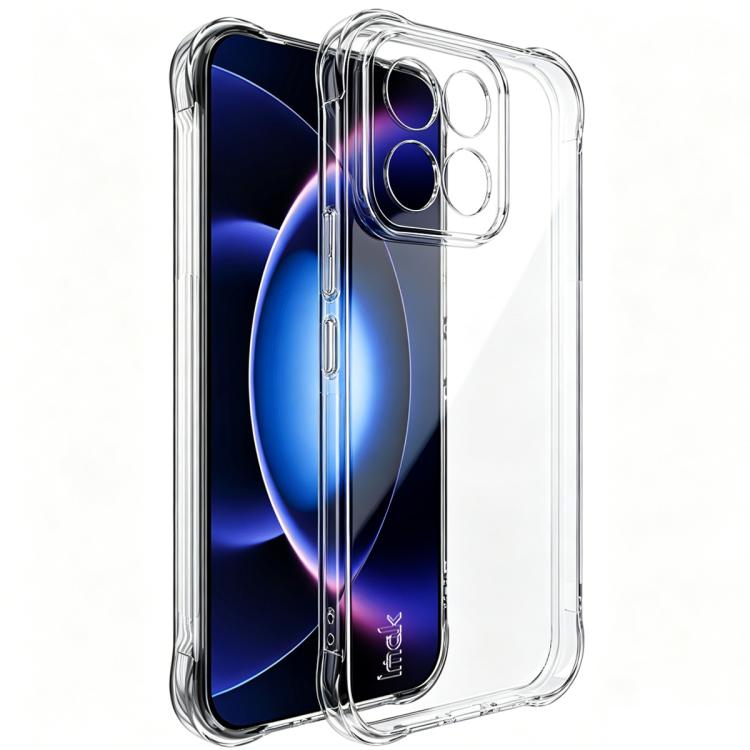 For Xiaomi 17 Max 5G imak Shockproof Airbag TPU Phone Case(Transparent)
For Xiaomi 17 Max 5G imak Shockproof Airbag TPU Phone Case(Transparent)