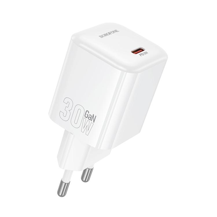 Borofone BN34 PD30W USB-C / Type-C Mini Single Port Charger, Plug:EU Plug(White)
Borofone BN34 PD30W USB-C / Type-C Mini Single Port Charger, Plug:EU Plug(White)