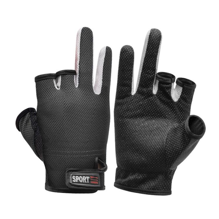 1 Pair 3 Finger Cut Off Anti Slip Breathable Fishing Gloves Outdoor Sun Protection Fishing Gear, Style:Thin-Black
1 Pair 3 Finger Cut Off Anti Slip Breathable Fishing Gloves Outdoor Sun Protection Fishing Gear, Style:Thin-Black