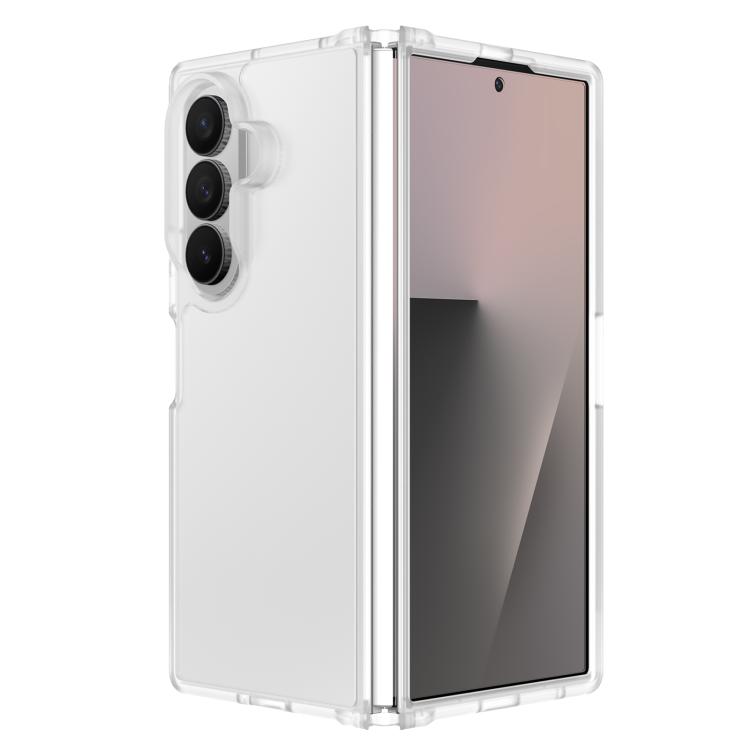 For Galaxy Z Fold8 Ultra 5G Skin Feel Contrast Color TPU Hybrid PC Phone Case(Matte Transparent)
For Galaxy Z Fold8 Ultra 5G Skin Feel Contrast Color TPU Hybrid PC Phone Case(Matte Transparent)