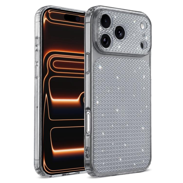 For iPhone 17 Pro Max Sparkling Diamond Glitter Airbag Phone Case(Black)
For iPhone 17 Pro Max Sparkling Diamond Glitter Airbag Phone Case(Black)