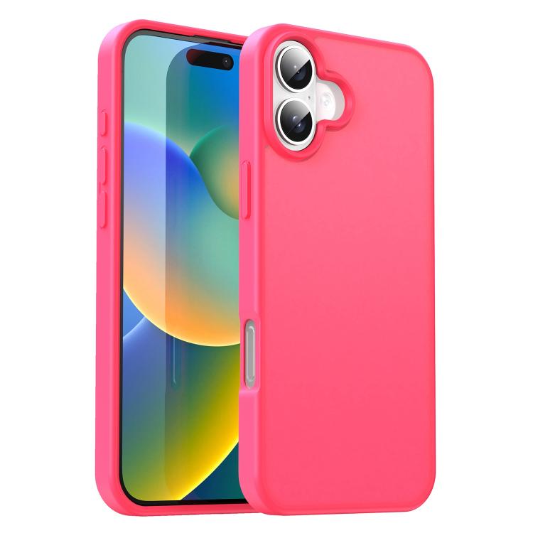 For iPhone 16 Plus Fanying Series Precision Camera Hole PC Hybrid TPU Translucent Frosted Phone Case(Rose Red)
For iPhone 16 Plus Fanying Series Precision Camera Hole PC Hybrid TPU Translucent Frosted Phone Case(Rose Red)