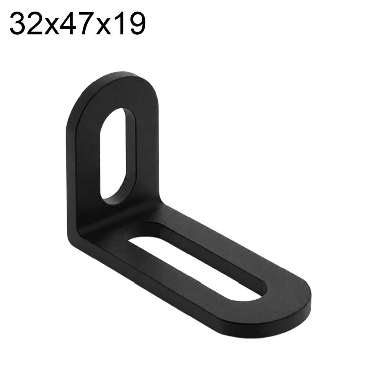 2pcs/Pack Stainless Steel L-Shaped Long Slot Holes Corner Braces Connector, Size:32x47x19mm(Black)
2pcs/Pack Stainless Steel L-Shaped Long Slot Holes Corner Braces Connector, Size:32x47x19mm(Black)