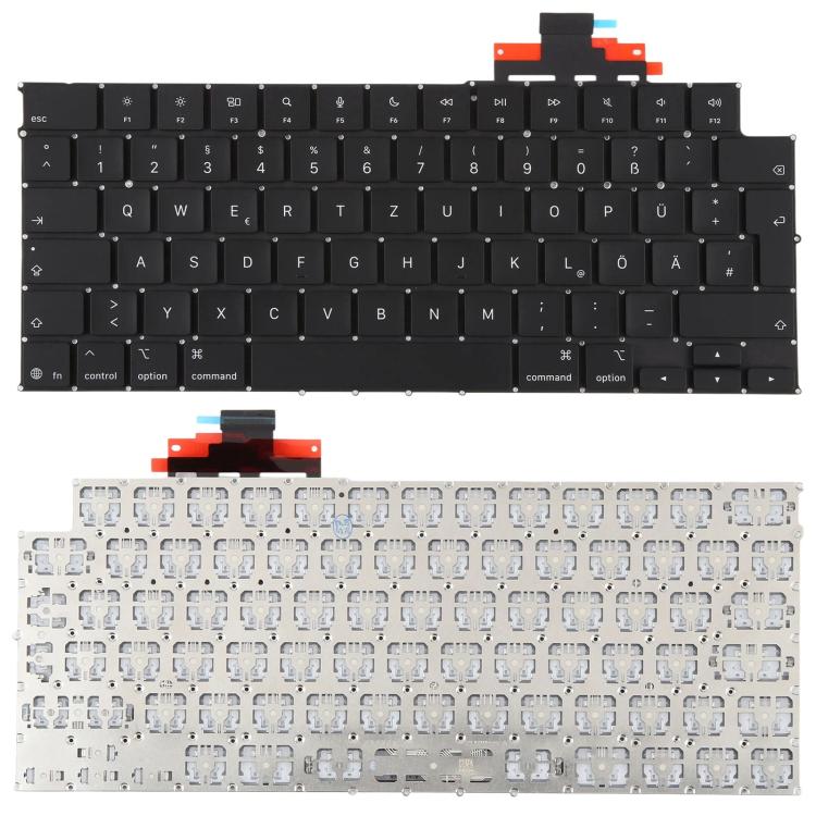 For MacBook A3448 A3449 UK Big Enter Keyboard, Language:German
For MacBook A3448 A3449 UK Big Enter Keyboard, Language:German