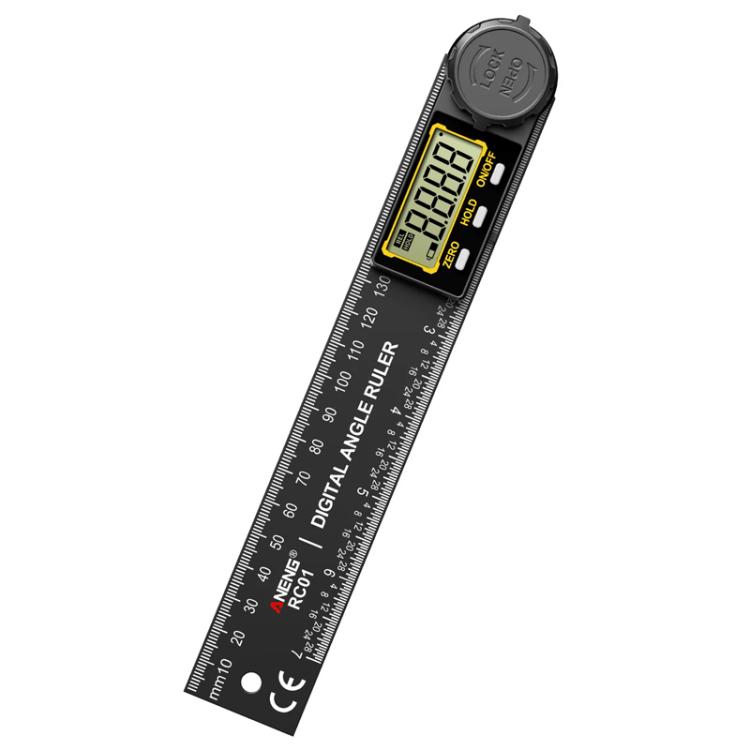 ANENG High Precision Digital Display Angle Ruler, Model:Plastic