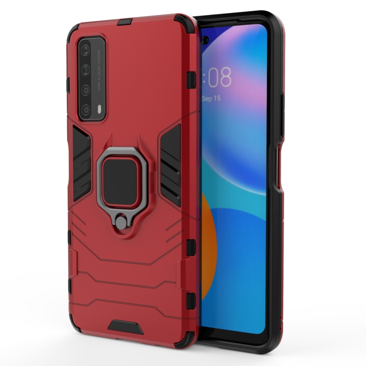 For Huawei P Smart (2021) PC + TPU Shockproof Protective Case with Magnetic Ring Holder(Red)
For Huawei P Smart (2021) PC + TPU Shockproof Protective Case with Magnetic Ring Holder(Red)