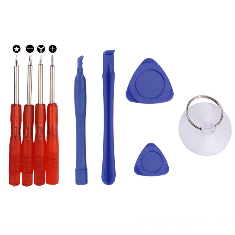 9 in 1 Repair Tool Set for iPhone 7 & 7 Plus & iPhonex & iPhone8 & iPhone8 Plus
9 in 1 Repair Tool Set for iPhone 7 & 7 Plus & iPhonex & iPhone8 & iPhone8 Plus