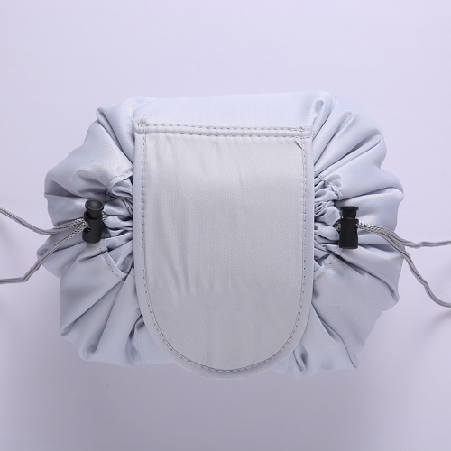 

Travel Large Volume Drawstring Bag Cosmetic Sundries Storage Bag(Light Grey)