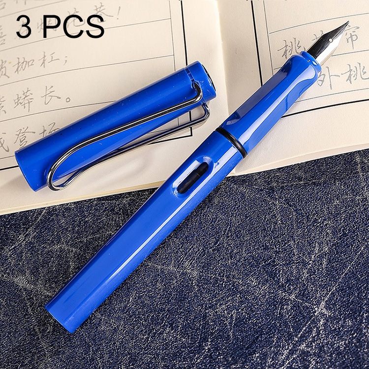 3 PCS School Office Extra Fine Titanium Alloy Nib Transparent Piston Fountain Pen(Black), Random Delivery(0.5mm/0.38mm Nib)
3 PCS School Office Extra Fine Titanium Alloy Nib Transparent Piston Fountain Pen(Black), Random Delivery(0.5mm/0.38mm Nib)