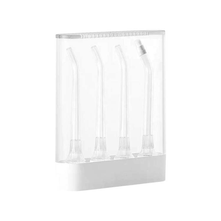 4 PCS / Set Original Xiaomi Mijia Electric Tooth Irrigator Nozzle for HCB6415 (White)
4 PCS / Set Original Xiaomi Mijia Electric Tooth Irrigator Nozzle for HCB6415 (White)
