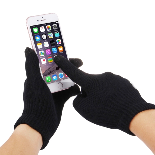 

[HK Warehouse] HAWEEL Three Fingers Touch Screen Gloves for Men, For iPhone, Galaxy, Huawei, Xiaomi, HTC, Sony, LG and other Touch Screen Devices(Black)