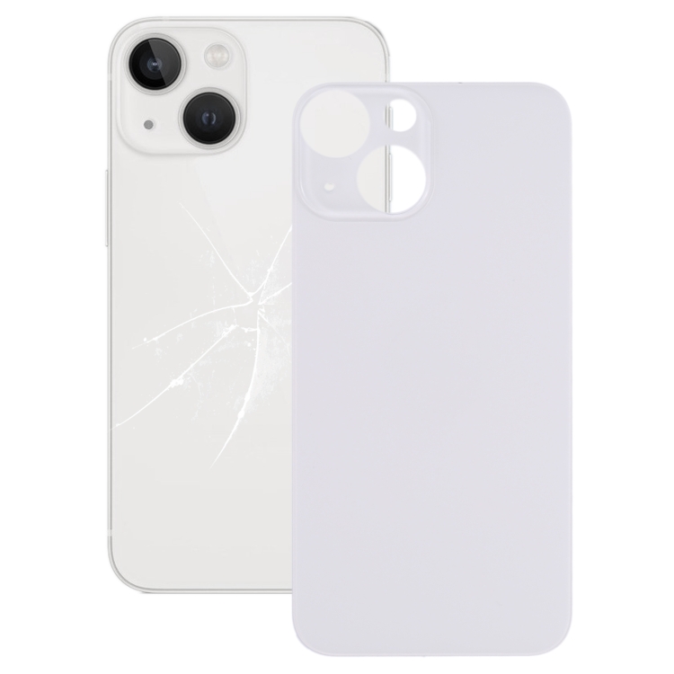 Easy Replacement Big Camera Hole Glass Back Battery Cover for iPhone 13 mini(White)
Easy Replacement Big Camera Hole Glass Back Battery Cover for iPhone 13 mini(White)
