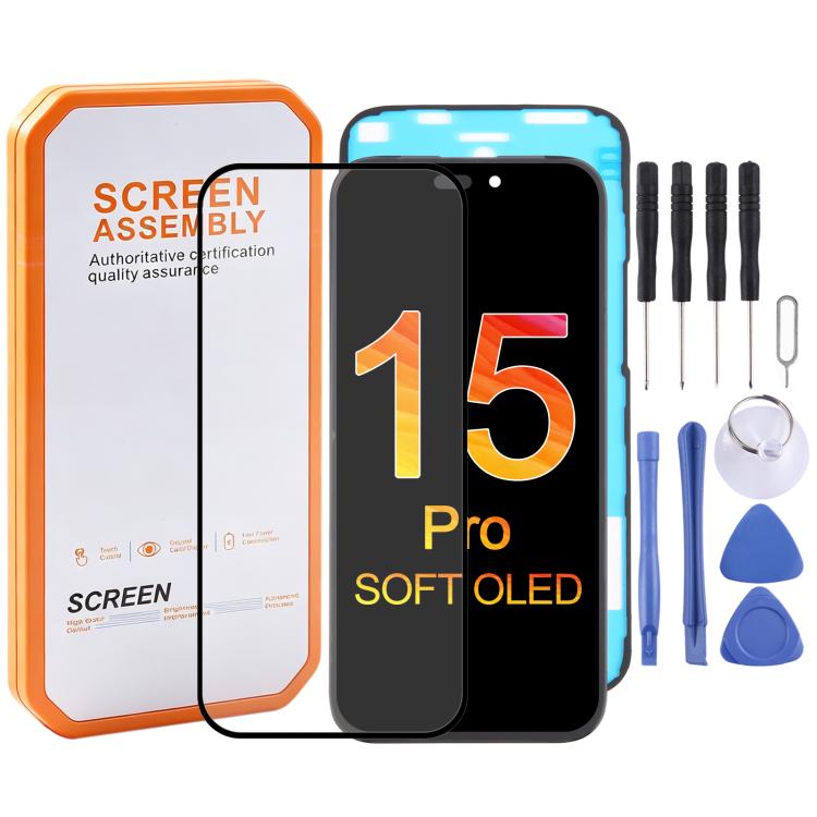 HXL Soft OLED Screen For iPhone 15 Pro
HXL Soft OLED Screen For iPhone 15 Pro