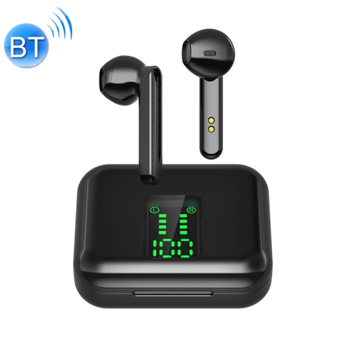 L12 Bluetooth 5.0 TWS Touch Digital Display Wireless Bluetooth Earphone with Charging Box(Black)
L12 Bluetooth 5.0 TWS Touch Digital Display Wireless Bluetooth Earphone with Charging Box(Black)
