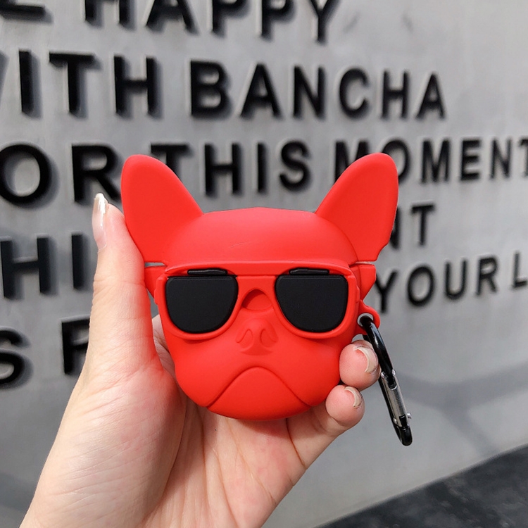 Silicone Cartoon Cute Bulldog Shape Earphones Shockproof Protective Case for Apple AirPods 1 / 2
Silicone Cartoon Cute Bulldog Shape Earphones Shockproof Protective Case for Apple AirPods 1 / 2